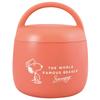 Onishi Ken Seihan PEANUTS Snoopy Stainless Steel Food X Pot, Pink, 11.7 H14cm, PG-3201