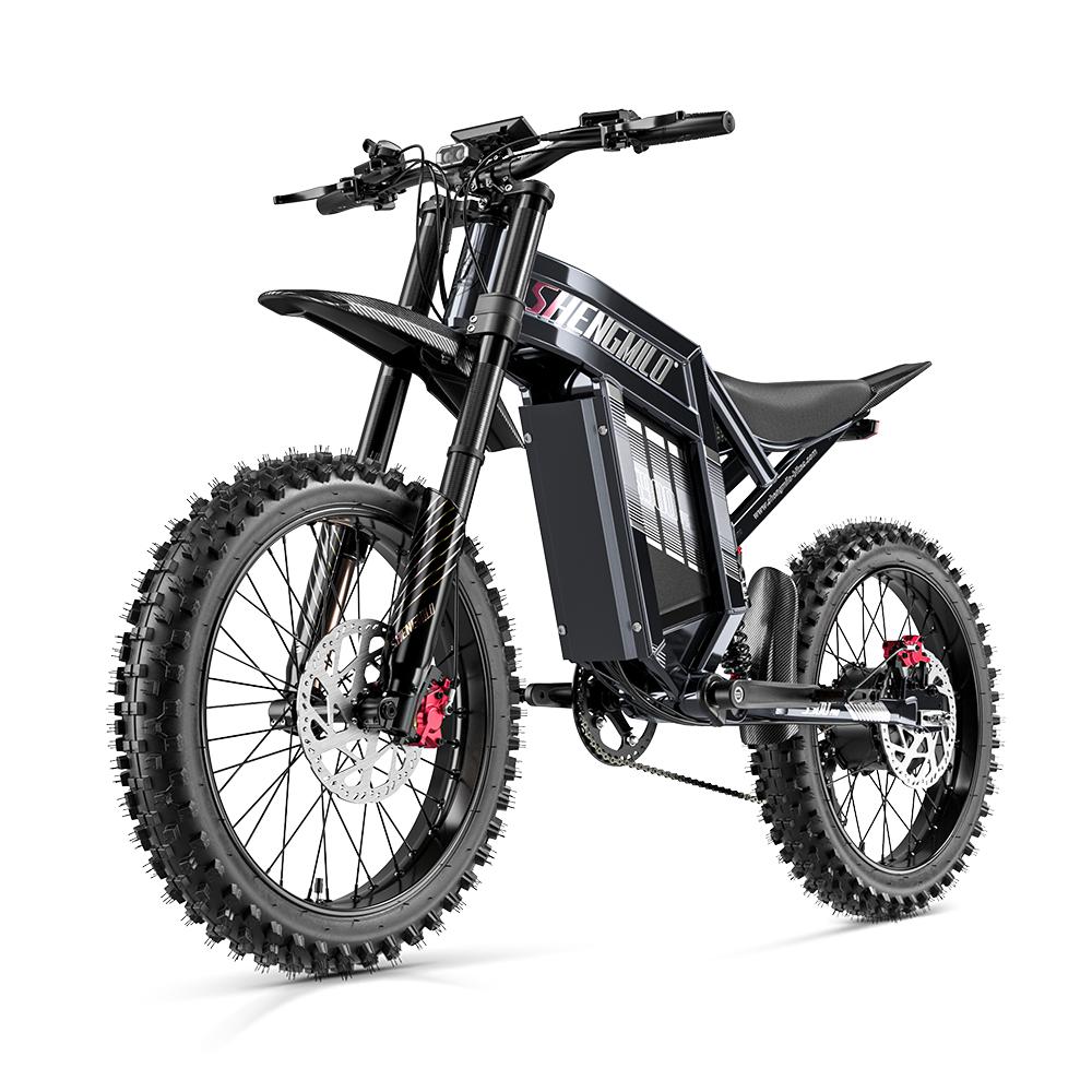Shengmilo S900 Pro Moteur 3000W Vélo Électrique Adulte Niveau 7 Shimano Vélo Électrique Homme Batterie 60V35AH VTT Électrique Vélo Électrique 19" Pneu