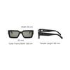 Celine Occhiali da Sole Rettangolari Specchiati con Logo Occhiali da Sole Uomo Nero CL40280U01A