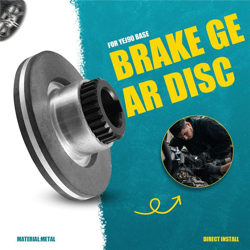 Motor cu frână electromagnetică 98MM Plăcuțe de frână cu fricțiune Ansamblu discuri dințate frână Pentru YEJ90 Base-ABQA