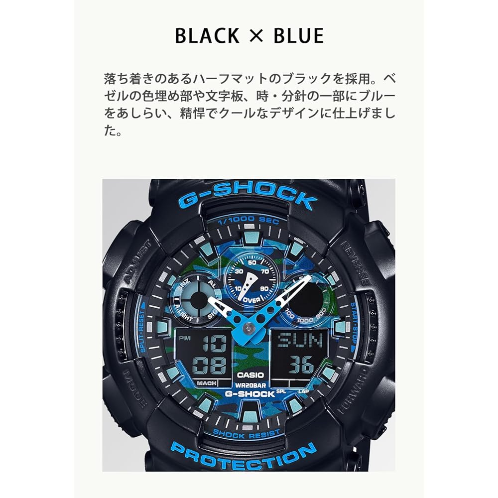Casio G-Shock GA-100CB-1AJF Men's Watch Black Resin Strap Water Resistant 200m