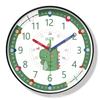 11-Inch Rainbow Learning Clock Early Education Student Wall Clock Large Size Children's Room No Punching