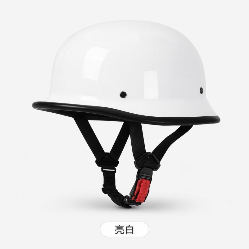 Vintage-Style Half Helmet Motorcycle Scooter ATV Electric Bike Riding With 3C Certification ABS Shell
