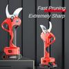 Rechargeable Branch Cutting Scissors Household Gardening Fruit Tree Pruning Tools Portable Electric Pruning Shears