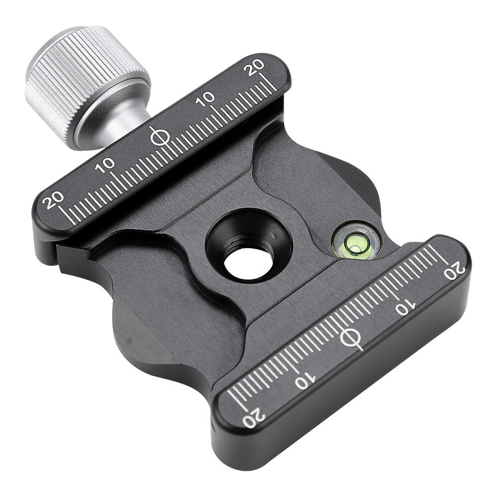 

DE-50 Зажим для быстросъемной площадки из алюминиевого сплава Адаптер для крепления камеры 38