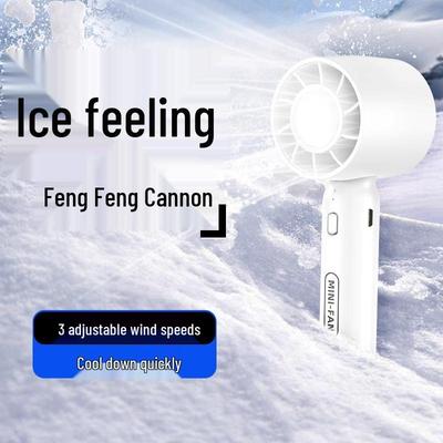 Portable Silent USB Mini Fan: Handheld & Desktop Use