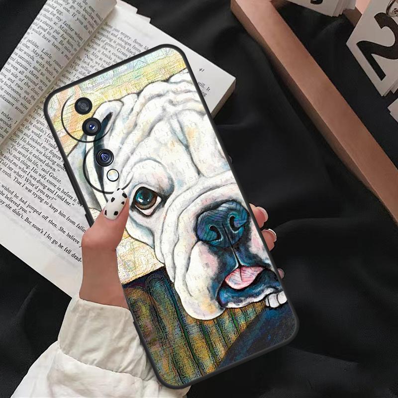 Boxer Dog For Honor Magic 8 6 7 Pro Case For Honor X9d X9c X9b X9a X8c X8b 200 400 50 70 90 Lite Win RT