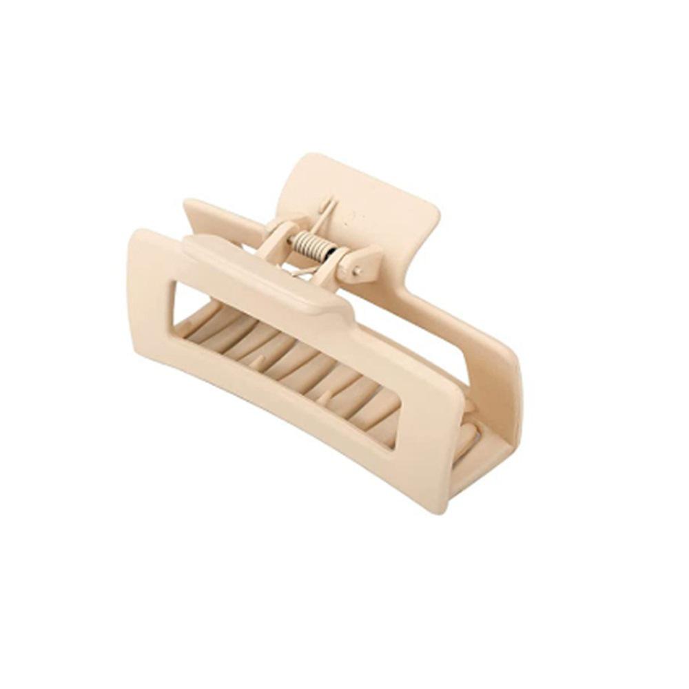 Traceless Spray Paint Frosted PS Hair Claw Clip - Shark Clip Bun Accessory