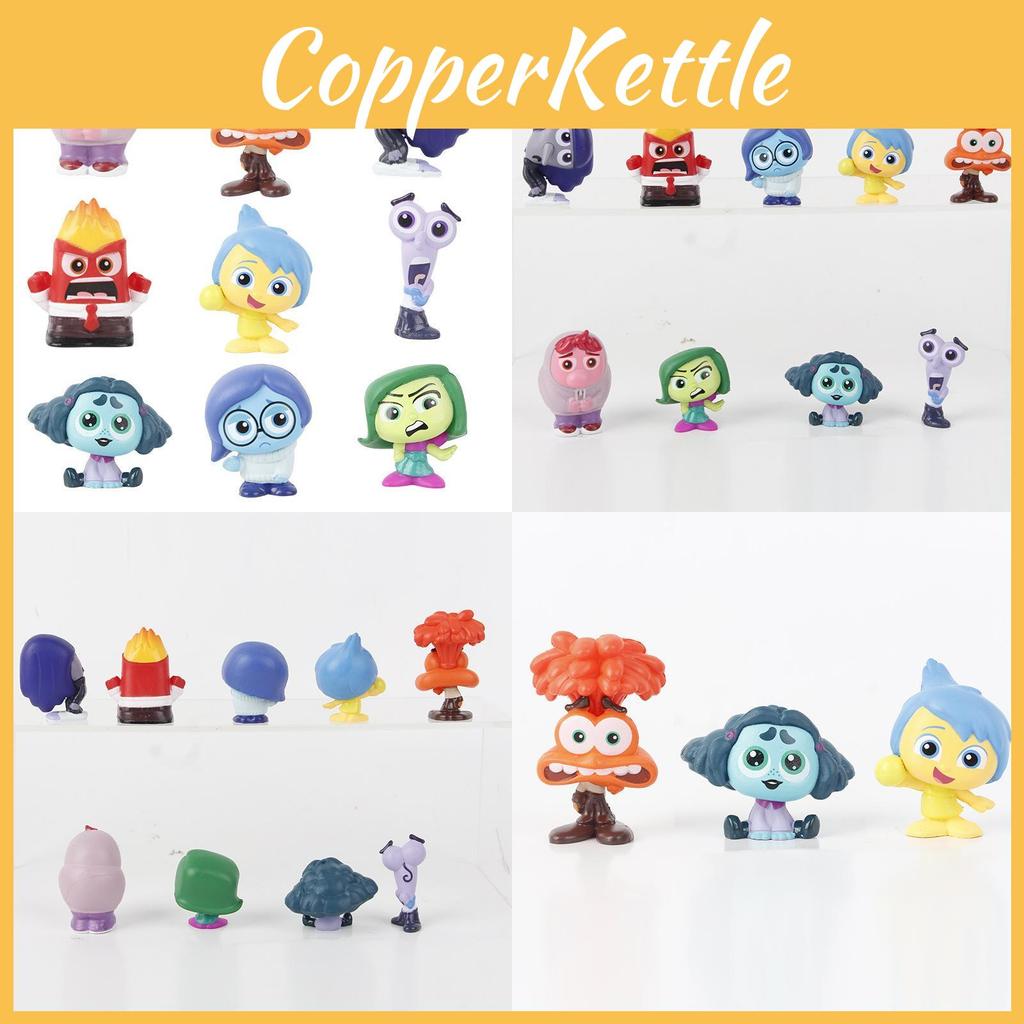 Out Whimsical Inside Q Version Pvc Figurines Set For Creative And Fun Playtime