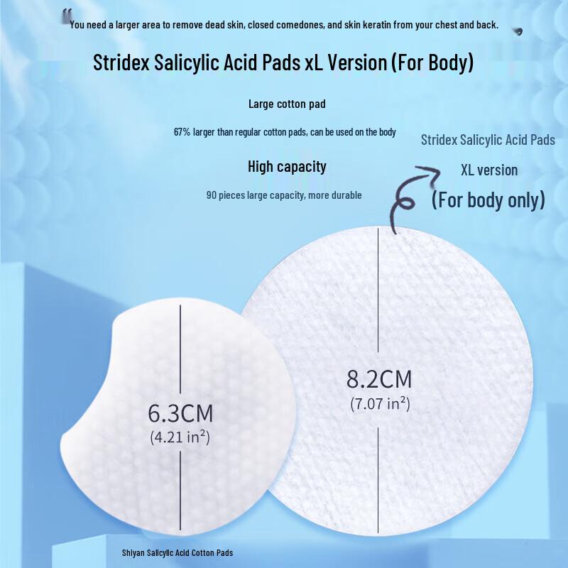 STRIDEX Salicylsäure Körper-Pads