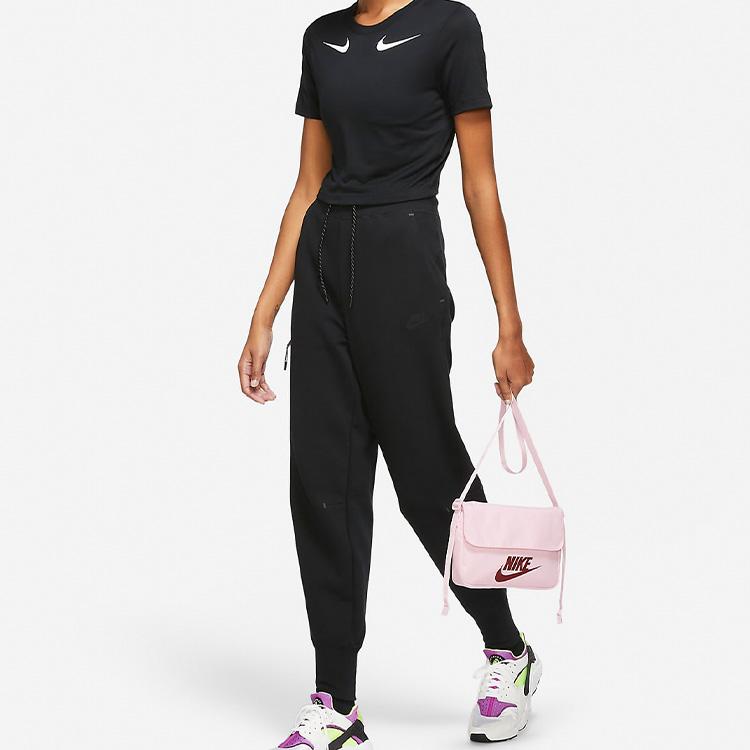 New Nike Fabric Shoulder Bag Crossbody Bag Regular Women's Foam Pink CW9300-663
