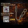 Thrusting Vibrating Prostate Massager Cock Ring with APP Control Anal Butt Plug - Vibrator for Men & Couples