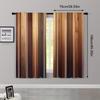 2pcs   Curtains&Drapes Abstract woodblock printing Versatile 100% Polyester (without rod) Holiday for Living Room   Bedroom