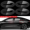 8X Car Door Handle Scratch Protector Inverted Door Handle Paint Protective TPU Film Clothing For Tesla Model 3 Model Y 2017-2025