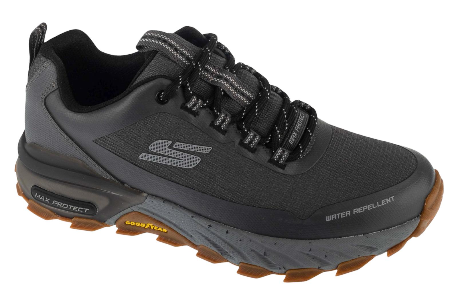 Skechers Max Protect - Promote Track, Herren graue Sneaker grau