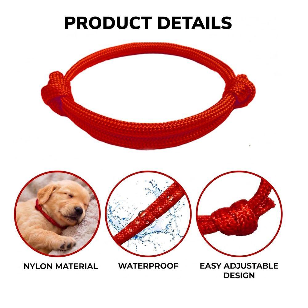 16pcs Breathable Puppy Collars Adjustable Whelping Collars Newborn Puppy Collars  Newborn Pets