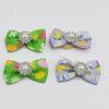5Pcs Pet Hair Bows Cartoon Pattern Pet Grooming Accessory Elastic Pretty Dogs