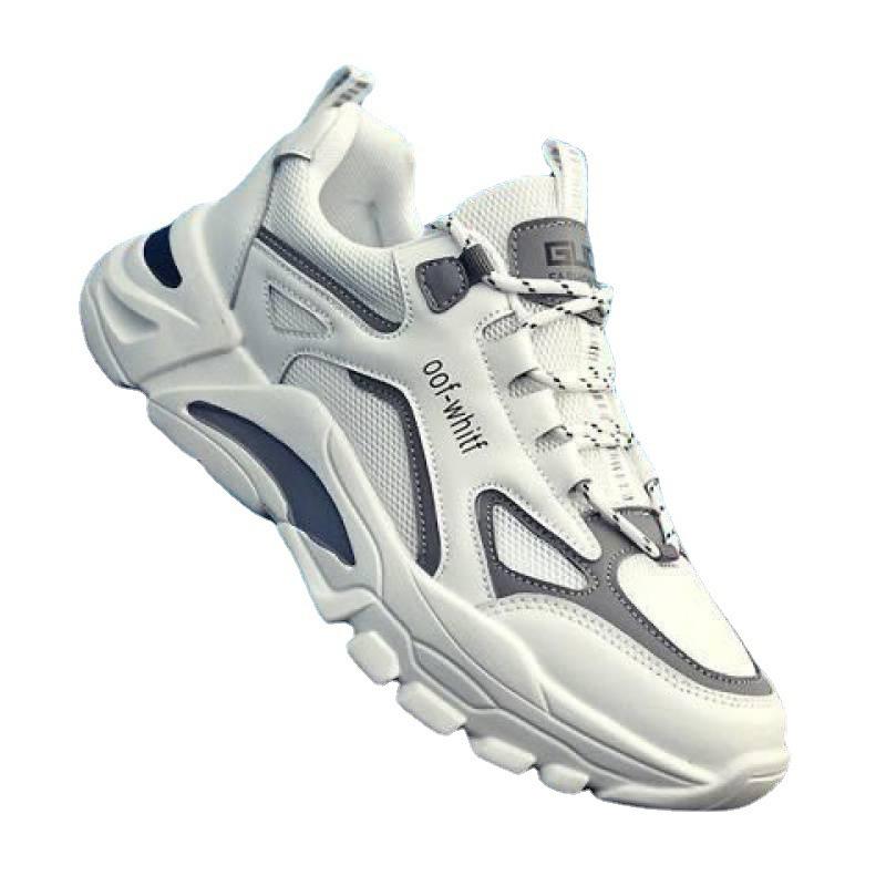 New Trendy Men'S Shoes Korean Version Breathable And Comfortable Running Sports Outdoor Casual Shoes