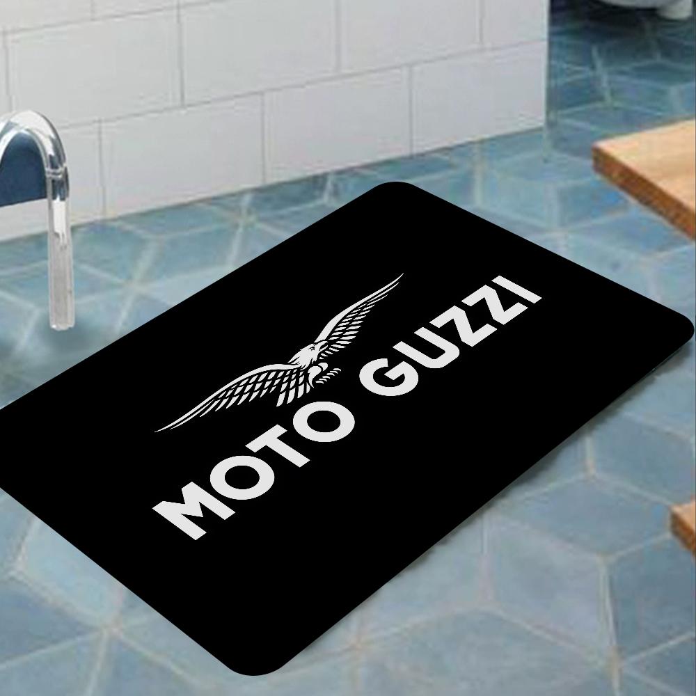 

Moto G-Guzzi Motorcycle Room Mats Cheaper Anti-Slip Modern Living Room Balcony Printed Modern Home Decor 40x60cm