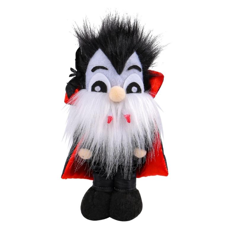 

Colorful Standing Doll Plush Toy Party Decorations Halloween Hanging Pendants Easy to Install Window Ornament for Home