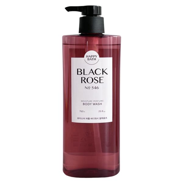 

HAPPY BATH Moisture Perfume Black Rose Body Wash 760g