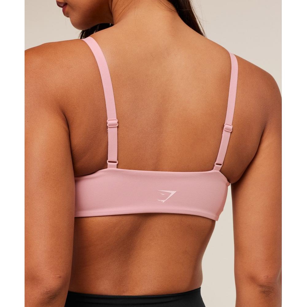 Gymshark Twist Front Bralette Cloud Pink B2b5w Kc2x