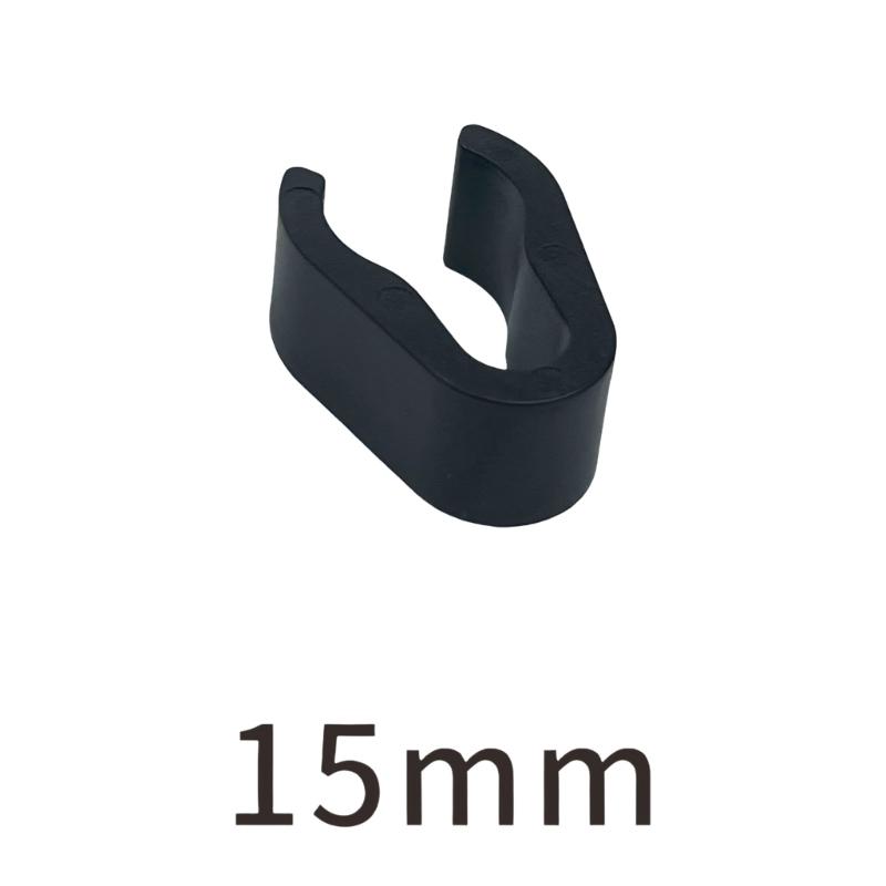 10 Units Plastic Mic Cord Holder Grips Sound Cable Clip Buckle For Arranging 15mm 20mm 25mm Round Tubes