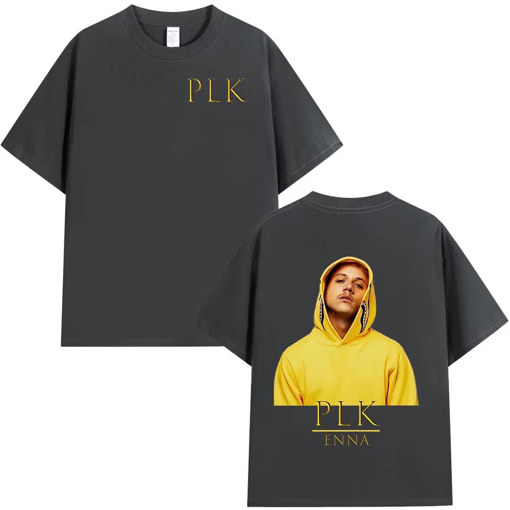 Rapper Plk Enna Album Graphic Tshirt Men Women Fashion Pop Music Tshirt Male Casual Cotton T Shirts Vintage Hip Hop T Shirts