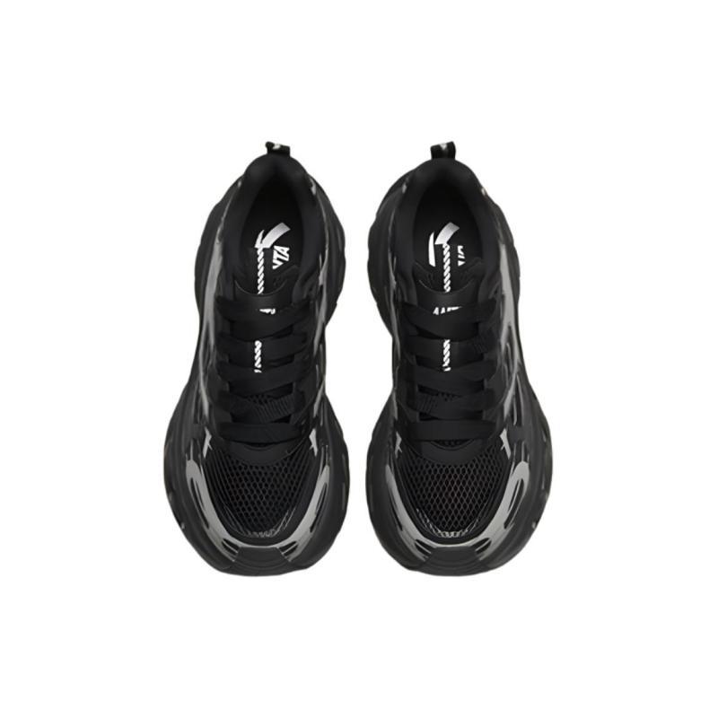 Anta Anti-Slip Wear-Resistant Low-Top Chunky Sneakers Men's Black Sneakers 112418897-2