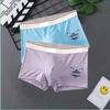 Men's Underwear  Boxers Man Comfortable Breathable Panties Solid Shorts Underpants Man Boxer Gift Size L-4XL