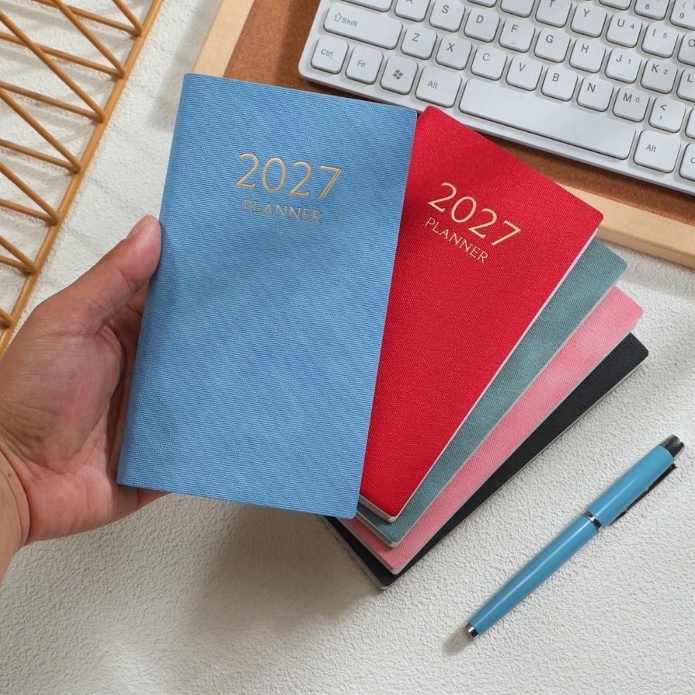 A6 Daily Planner Notebook 2027 Travel Planning Journal Portable Pocket Notebook  School Students