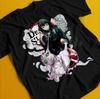 Demon Slayer Shirt Rengoku Kyojuro Tshirt Tanjiro TShirt Muzan Doma Wind Tee Summer Unisexs and Womens Tshirt Top