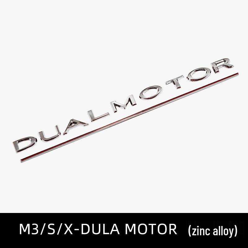 

Высокопроизводительная задняя эмблема автомобиля из цинкового сплава Tesla Model 3/Y/S/X