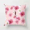 Rose    cushion cover Mediterranean Nordic style home decoration sofa bed pillow car pillowcase