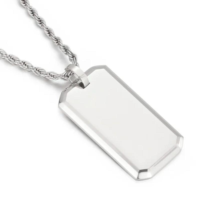 

Stainless Steel Gun Charm Pendant Necklace for Men Women Chunky Power Jewelry 60cm Silver/Gold Color Metal Accessories With 60cm Chain