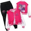 Conjunto de Uniforme de Béisbol Corto Infantil Kpop Witch Hunters Primavera y Otoño