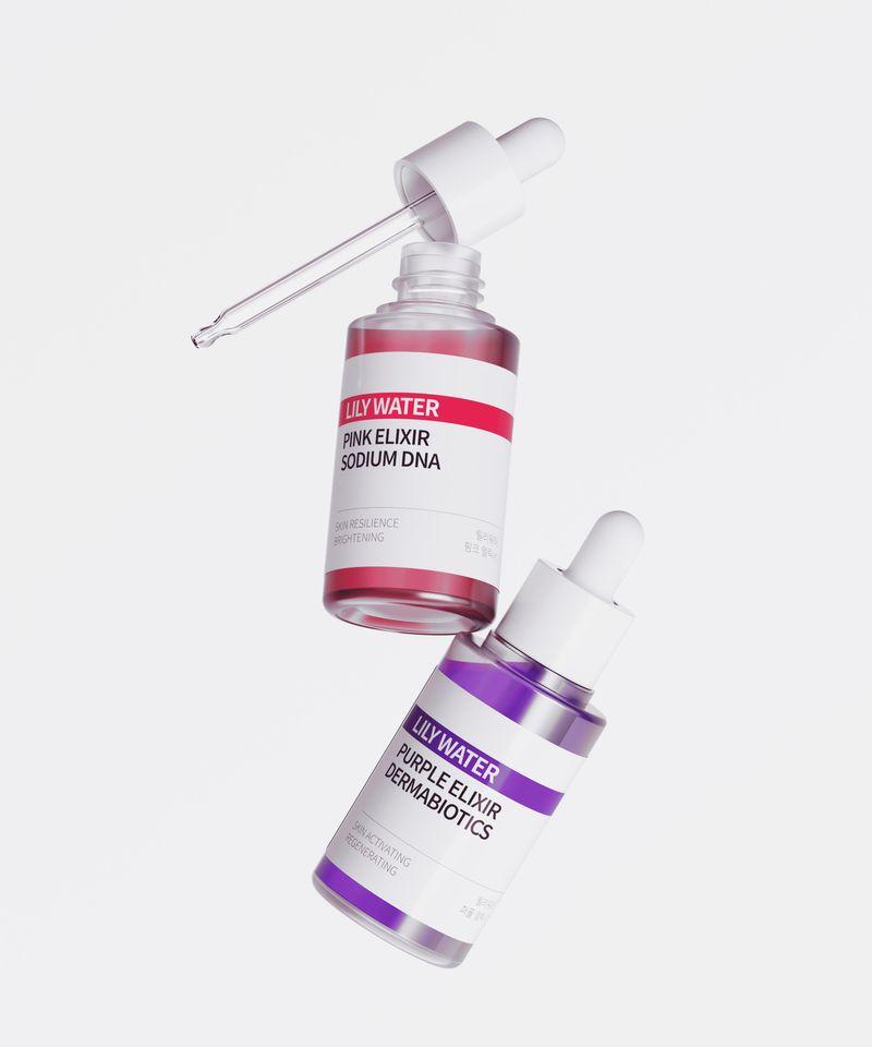Lily Water Elixir 45ml Purple Elixir Dermabiotics
