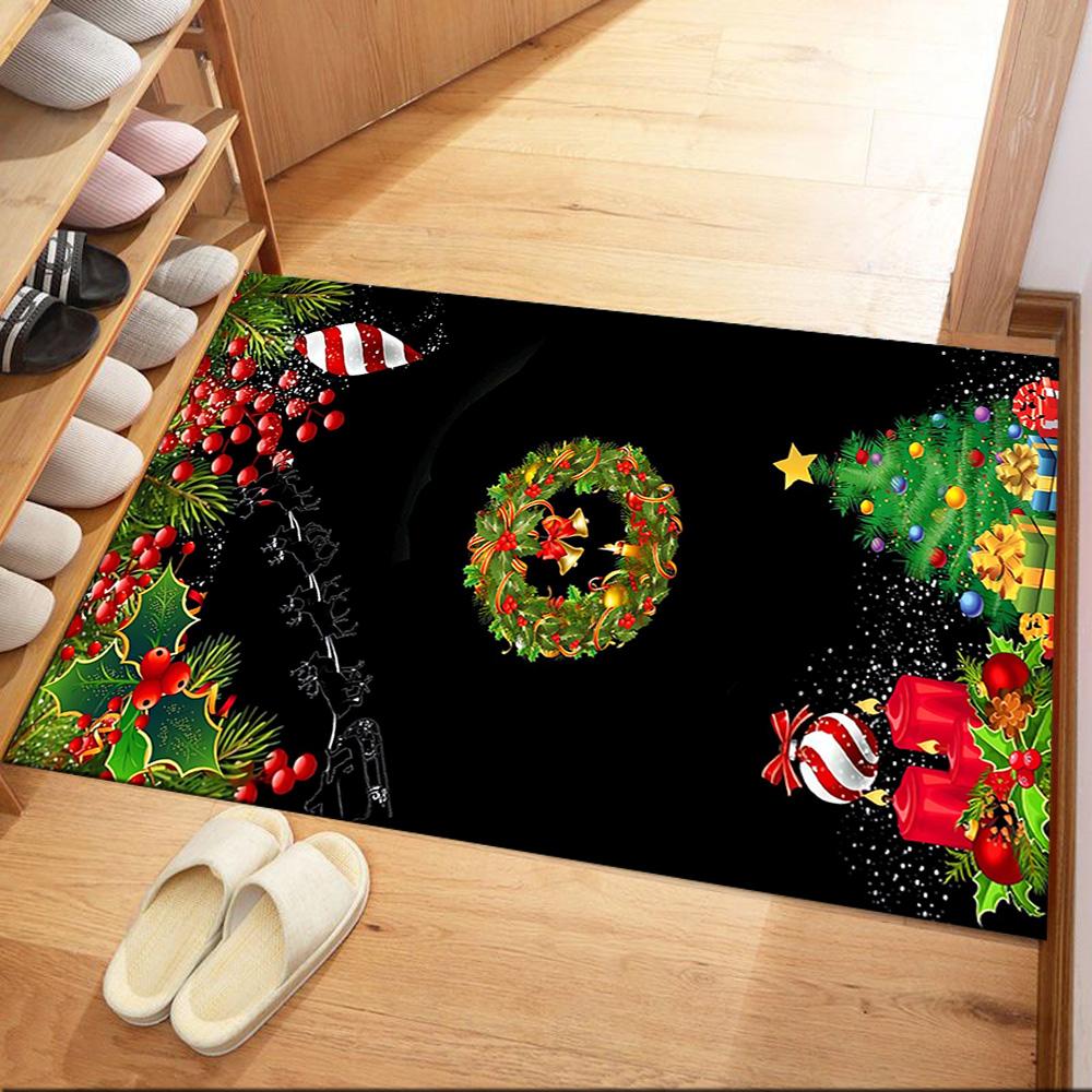 Nightmare Before Christmas Floor Mats for Living Room, Bedroom and Room Decoration Are Suitable for Gifts.