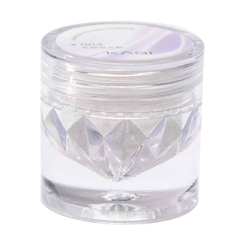 KaSi Nail Art Aurora Mirror Powder - High-Shine Whitening Glitter for Luxurious Nail Decoration