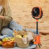 Camping Fan Rechargeable Desk with Hanging Hook Variable Speed Cordless Portable Floor