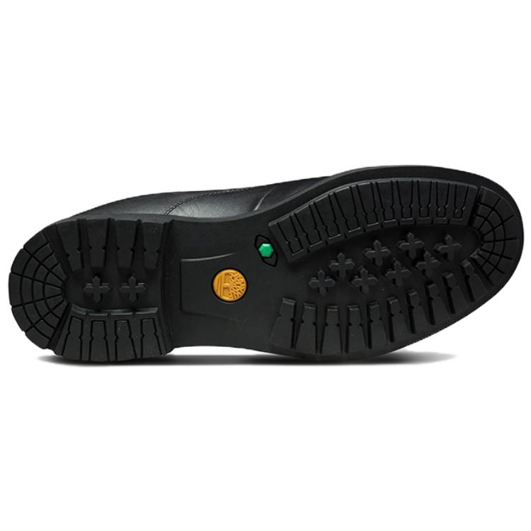 Timberland Leather Comfortable Durable Low-Top Casual Shoes Men Sneakers Black 5549RW