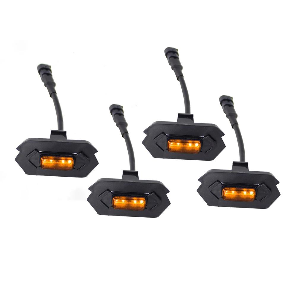 Amber White for Ford Ranger Wildtrack T9 2023 2024 2025 Car Front Grille LED Light Modified Vehicle Daytime Running Lamp