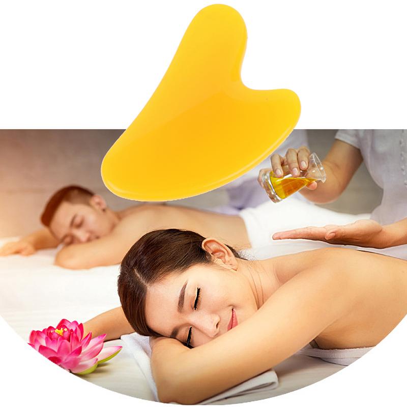 1Pc Gua Sha Scraping Massage Tool Body Massager Board Spa Acupuncture Scraper