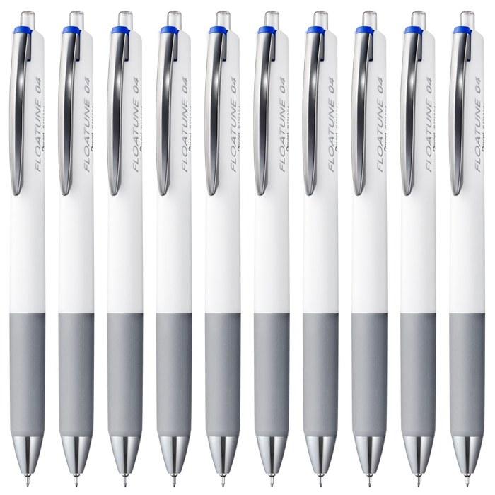 Масляная шариковая ручка Pentel Flow Tune 0,4 мм Синяя Упаковка 10 шт.