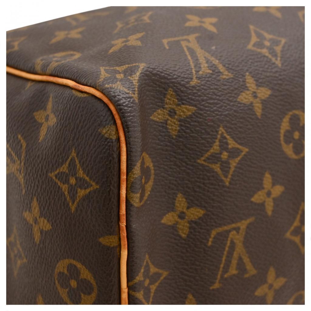 Used LOUIS VUITTONBoston bag PVC coated canvas Women