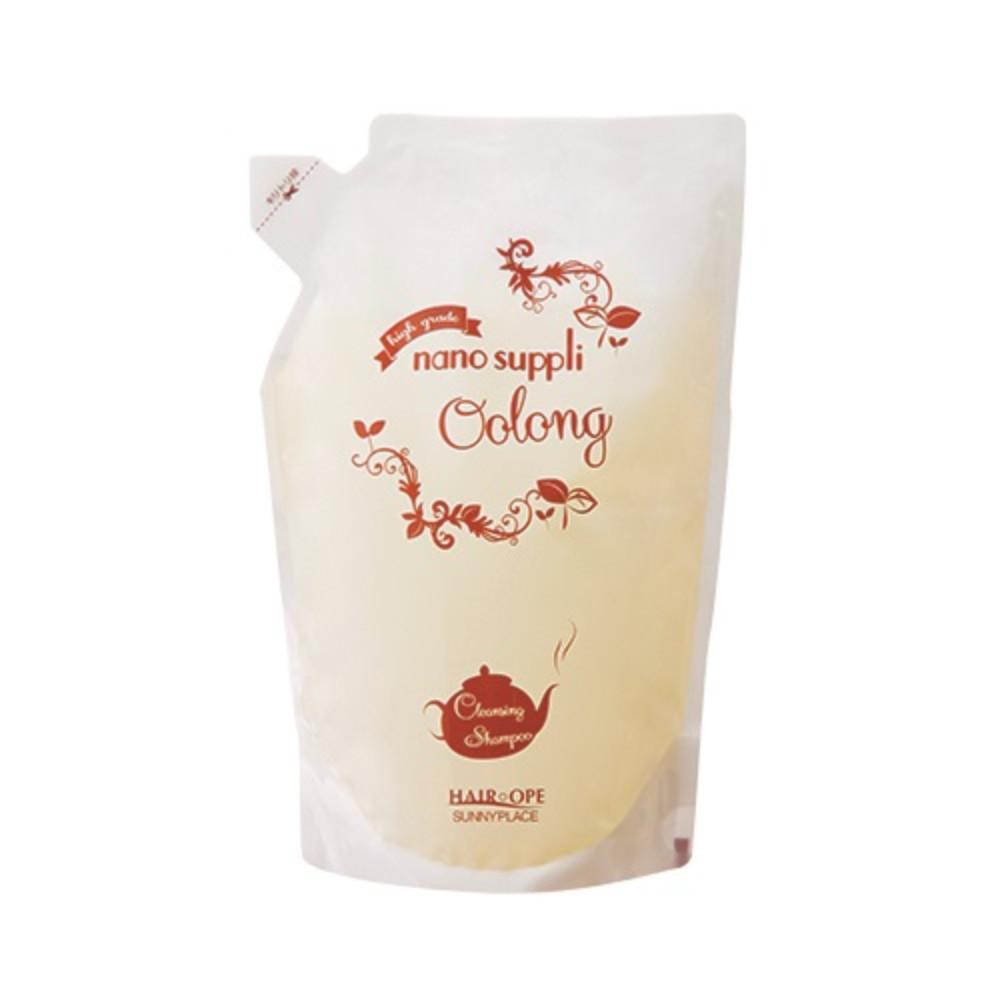 Sunny Place Nano Supplement Cleansing Shampoo Oolong  Orange  Green Apple  Grape 1000ml  Refill 800ml