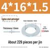 Oversized Thickened Galvanized Iron Flat Washer M2M3456810-M6
