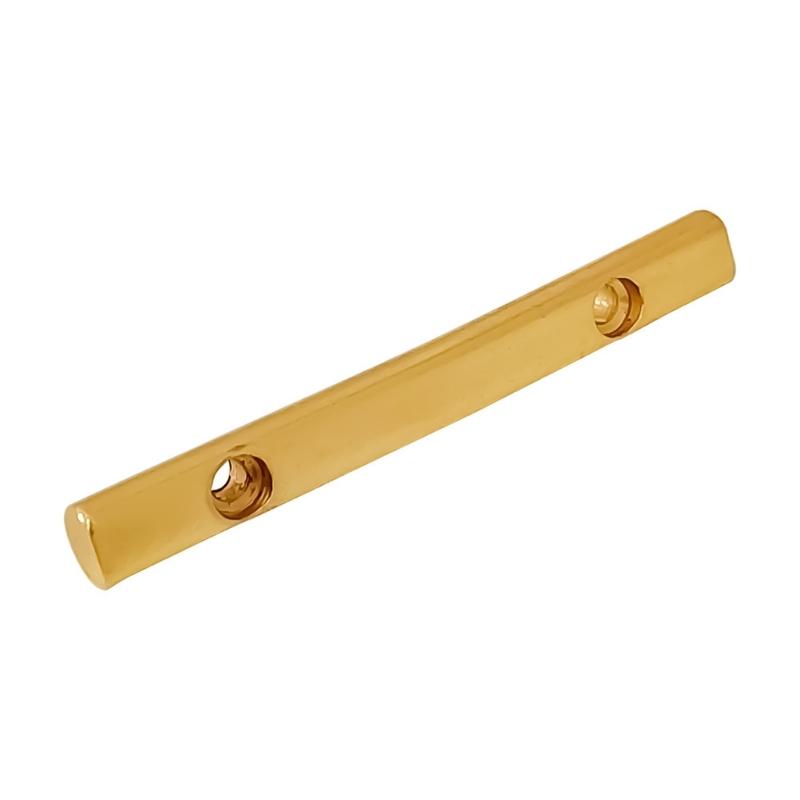 Professional 48mm Electric Guitar String Press Stick Metal Construction with Replacement Screws Pressure String Pillow