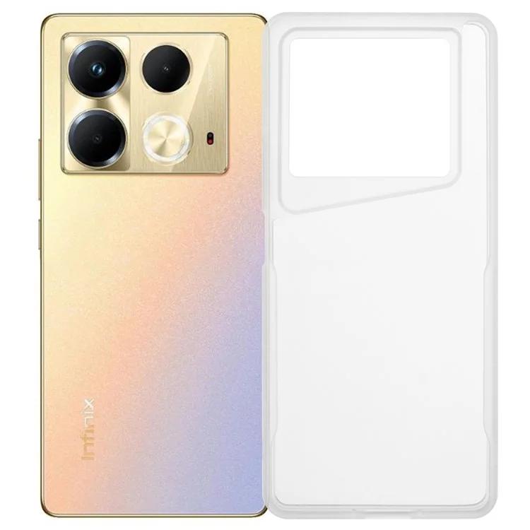

XL Series for Infinix Note 40 Case Transparent TPU Phone Cover with Matte Edge