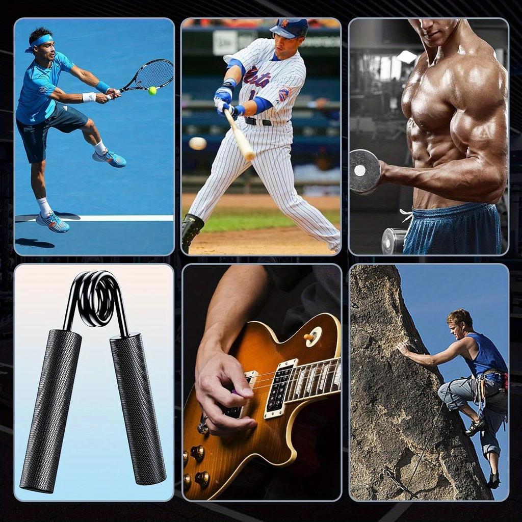 Heavy Duty Aluminum Alloy Grip Strengthener Adjustable Hand Gripper For Forearm Wrist Strength Training Equipment